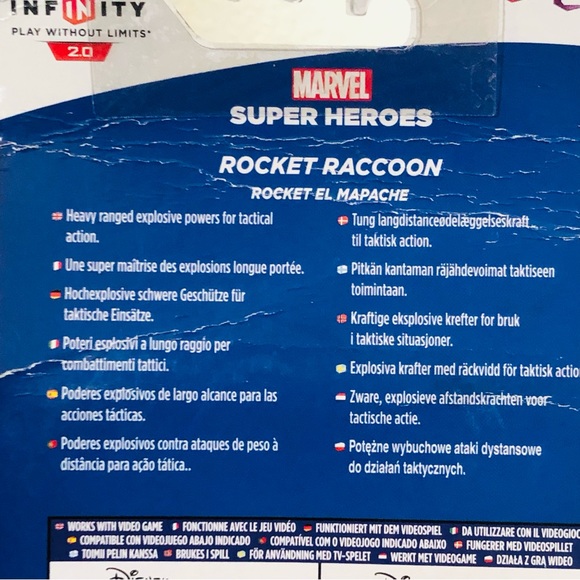 NEW NIB Disney Infinity 2.0 Marvel Rocket Raccoon Character - Picture 5 of 11